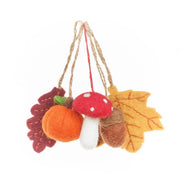 Autumn Hanging Decoration Set of 5